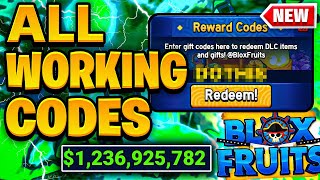 NEW CODES ALL BLOX FRUITS WORKING CODES MARCH 2024 HURRY HIDDEN BLOX FRUITS CODES 2024 [upl. by Ranitta]