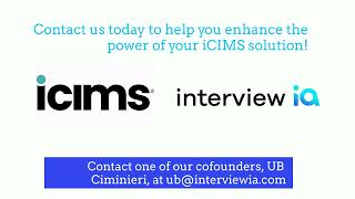 Getting Started with iCIMS  interviewIA [upl. by Ellednahs]