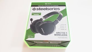 SteelSeries Arctis 1 Wireless for Xbox Xbox Series X Unboxing amp Review [upl. by Azaleah950]