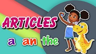 Articles A An and The  English Grammar For Kids with Elvis  Grade 1  5 [upl. by Arimak]