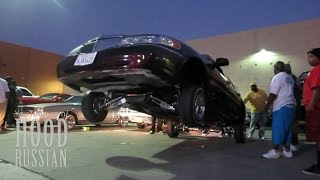 Lowrider hangout in South Central Los Angeles [upl. by Ssilem]