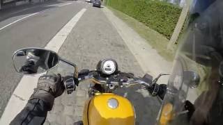 Moto Guzzi V9 Roamer test ride [upl. by Mira666]