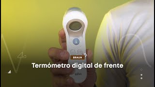 Termómetro Digital de Frente No Touch Braun  94NTF3000AR [upl. by Mycah]