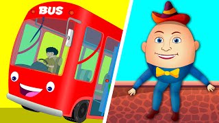 Wheels On The Bus  Humpty Dumpty  Kindergarten Nursery Rhymes For Toddlers by Kids Tv [upl. by Eirahcaz]