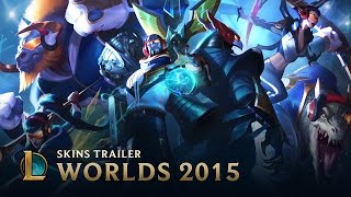 Making the SKT T1 2016 World Championship Team Skins  League of Legends [upl. by Azil]