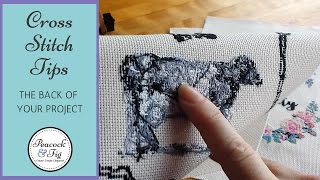 Why you shouldnt worry about the back of cross stitch projects [upl. by Kozloski314]