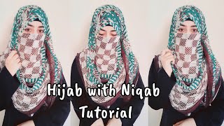 Hijab With Niqab Tutorial 2024  Niqab Tutorial with Full Coverage  zainab [upl. by Roderigo290]