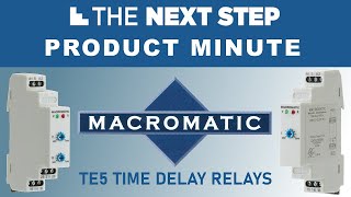 Product Minute TE5 Series from Macromatic [upl. by Wolk]