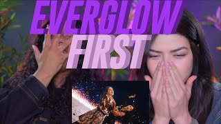 EVERGLOW 에버글로우  FIRST MV reaction [upl. by Nauqe]