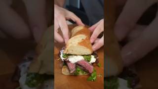 Steak Sandwich shortsfeed shorts sandwich viralreels [upl. by Chilcote]