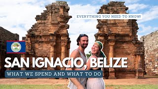 24 hours in SAN IGNACIO BELIZE  first impressions and what we spend [upl. by Ainet]