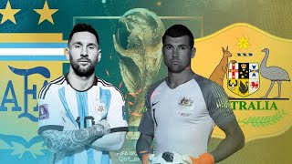 Argentina v Australia Build Up and Watch Along fifa World Cup 2022 Round of 16 [upl. by Nivat]