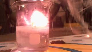 Potassium metal in dilute peracetic acid [upl. by Aldas691]