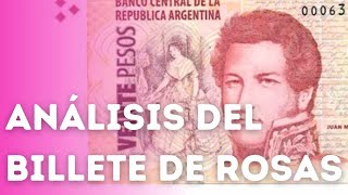 RECURSOS PARA EL AULA Análisis del billete de 20 pesos con la figura de Juan Manuel de Rosas [upl. by Akinot]