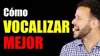 Cómo CALENTAR LA VOZ para HABLAR BIEN EN PÚBLICO  Ejercicio de Vocalización para una Voz Potente [upl. by Slerahc]