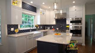 Transitional Kitchen with a Touch of Navy [upl. by Serles]