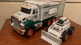 Hess Review  2008 Hess Toy Truck and Front End Loader [upl. by Vyse594]