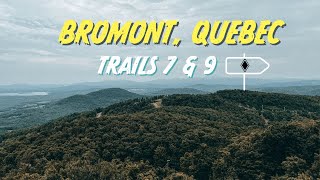 Bromont Quebec Mountain Biking Trails 7 amp 9 [upl. by Hernando]