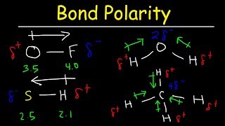 Bond Polarity Electronegativity and Dipole Moment  Chemistry Practice Problems [upl. by Daphene]