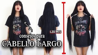 ¿COMO HACER CRECER EL CABELLO MAS RAPIDO 💀 mis secretos FACILES Y BARATOS  Natii Lovato Quiinn [upl. by Filiano]