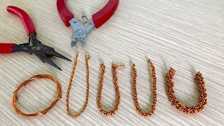 How To Twist Copper Wire For Beginners  01 [upl. by Aeynod]