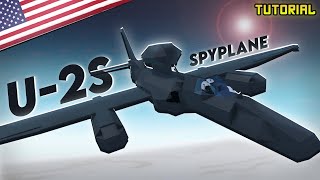 U2S Dragon Lady Spy Plane  Plane Crazy  Tutorial [upl. by Fisch]