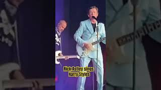 Rick Astley sings Harry Styles’ As It Was at Standon Calling Festival Hertfordshire in July 2023 [upl. by Adam]