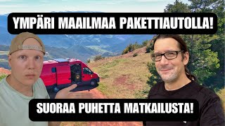 Pakettiautolla ympäri maailmaa  Vieraana Kari Laaksonen  Matkakuume Podcast 15 [upl. by Leunam75]