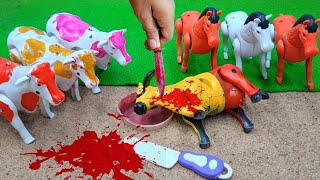 WADIDAW🐮🐄‼️‼️PROSES POTONG SAPI SIMOLASI QURBANI IDULIDHA COW CARTOON VIDEO toystory7209 [upl. by Nirroc830]