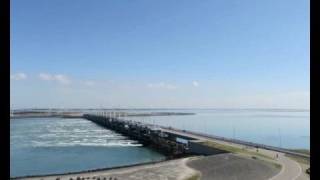 Oosterschelde Storm Surge Barrier  Virtual Tour [upl. by Eizzik]