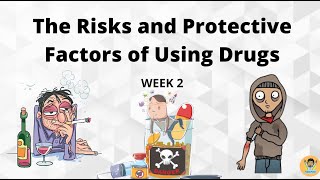 The Risk and Protective Factors of Using Drugs Grade 9 Health Week 2 [upl. by Warthman140]