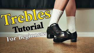 Hard Shoe Treble Tutorial START HERE 〡 Learn Beginner Irish Dance Trebles Basics Tricks amp Steps [upl. by Uela530]