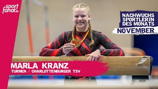 Marla Kranz – Nachwuchssportlerin des Monats November 2024 [upl. by Adraynek]