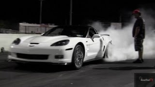 WORLDs 1ST ZR1 Corvette Automatic   Redline Motorsports  980  139 MPH  Road Test TV ® [upl. by Snehpets]