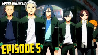 Wind Breaker Episode 5 Explained in Hindi [upl. by Attinahs]