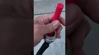 How to permanently fix a kink garden hose tubing [upl. by Gnek]