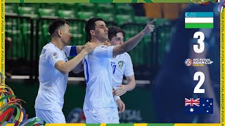 Full Match  AFC Futsal Asian Cup Thailand 2024™  Group B  Uzbekistan vs Australia [upl. by Gavrielle312]