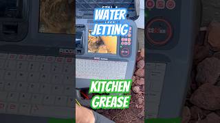 Hydro Jetting Grease From Kitchen Sink Drain With High Pressure  Ultra Plumbing amp Drain Cleaning [upl. by Eitirahc]