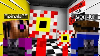 NON FISSARE QUESTI OCCHI Minecraft SCP 2  718 [upl. by Ruyle]