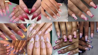 Most Beautiful amp Colorful Acrylic Nails Designs for Classy Girls  Acrylic Gel Polish Styles [upl. by Alyam413]