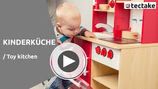 Produktvideo Kinderküche rot  tectake [upl. by Mckeon]