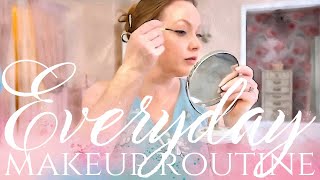 Everyday Makeup Routine amp Homemaking  Hydrangeas Makeup amp Kitchen Cleaning [upl. by Arel]