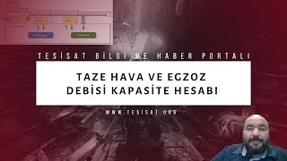 Taze Hava ve Egzoz Kapasite Hesabı [upl. by Akere]