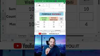 Formule Invisibili excel exceltips exceltricks exceltutorial [upl. by Savior629]