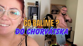 VLOG  Balenie na dovolenku do Chorvátska [upl. by Aneel]