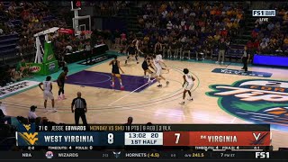 MENS BASKETBALL  WVU Highlights [upl. by Dor235]