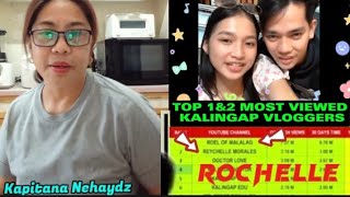 ROCHELLE TOP 1amp2 AS MOST VIEWED KALINGAP VLOGGERS RoelofMalalag langgareychelle [upl. by Evette101]