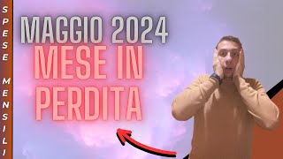 Primo mese in perdita  Entrate e Spese Maggio 2024 [upl. by Lewej]