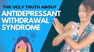 Antidepressant Withdrawal Syndrome Everything you need to know [upl. by Okim]