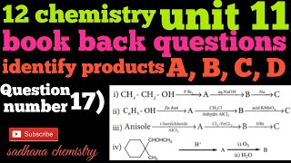 12th chemistry unit 11 book back question answers in tamilconversion products problems in tamil [upl. by Franky]